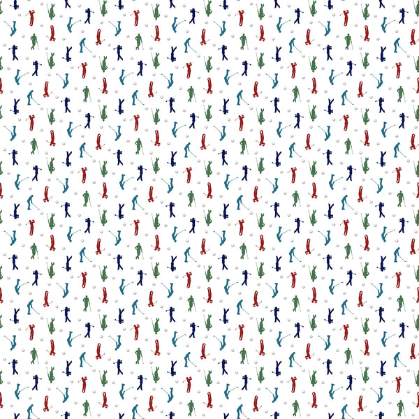 Hole In One - White Multi Golfers