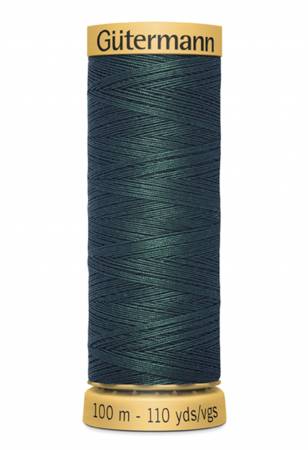 Gütermann Cotton 50 - 100m #8100 Solid Black Forest