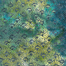 Garden Spirit - Denim Floral Fan