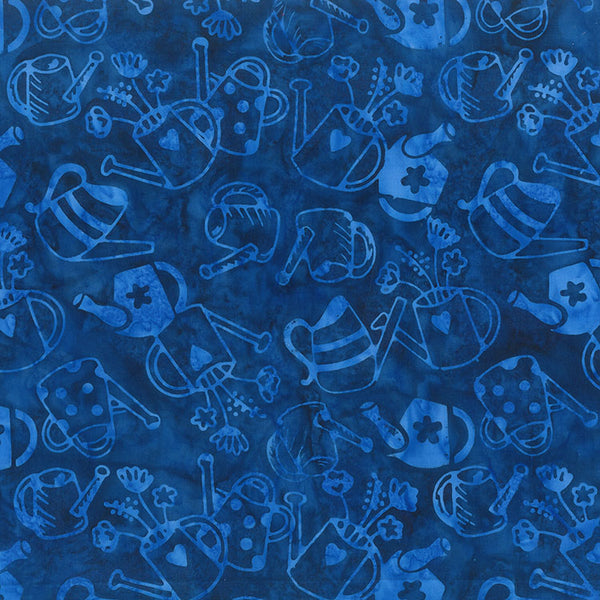 Secret Garden - Denim Birdhouse Toss