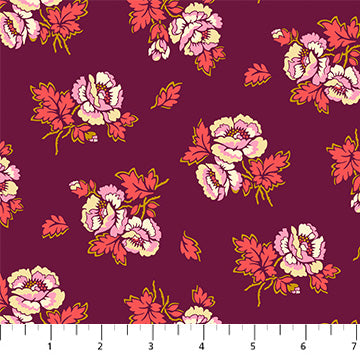 Wild Abandon - Plum Unboaund Floral