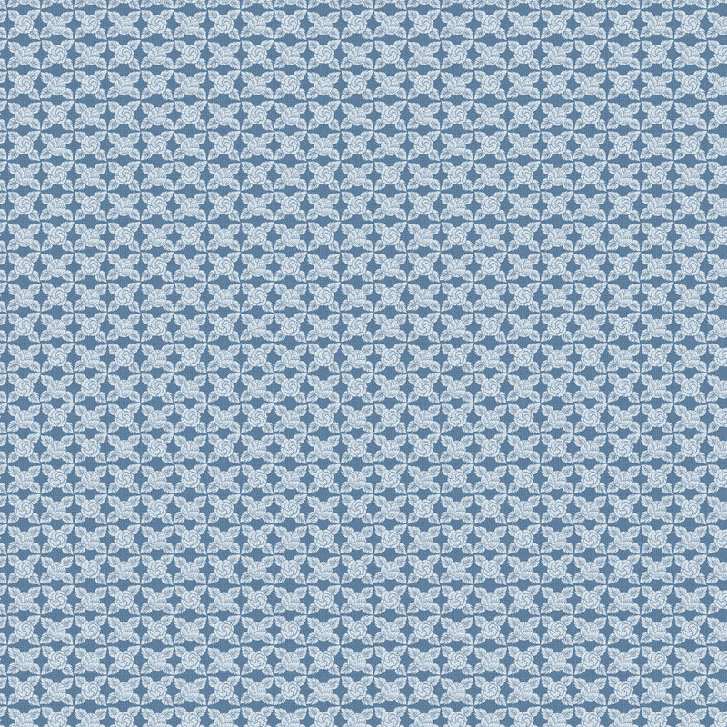 Folktale - Blue Tiled Floral
