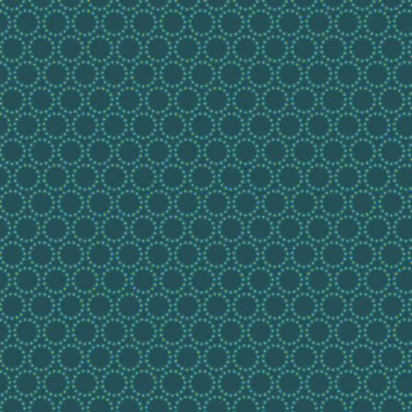 Florescence Teal Metallic Daisy Crown
