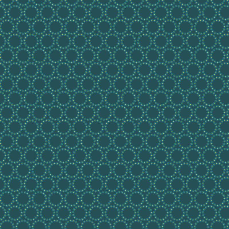 Florescence Teal Metallic Daisy Crown