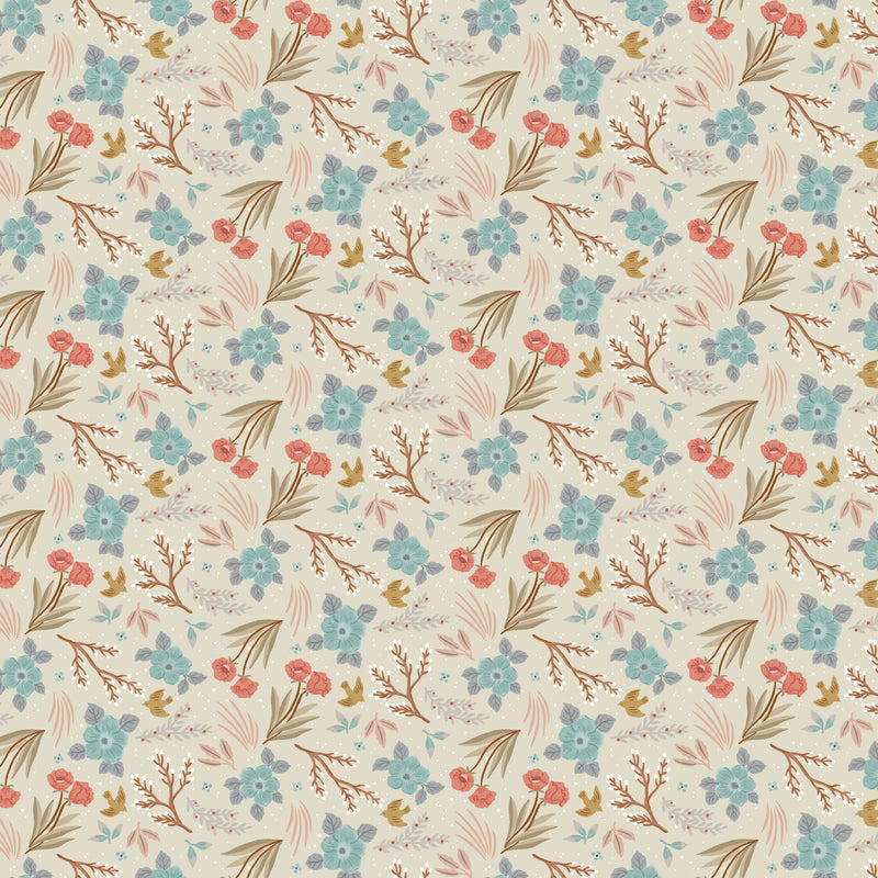 Paws & Play Cream Large Floral