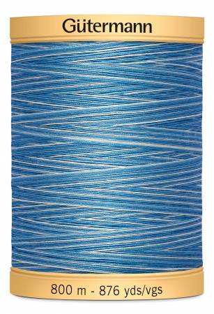 Gütermann Cotton Thread 50- 9981 Blue Awakening 800 Meters