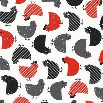 Urban Zoologie - Red and Black Chickens