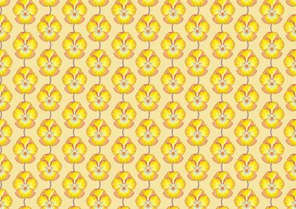 Iconic - Yellow Pansies