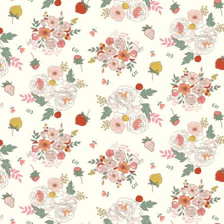 Bloomberry  - Cream Floral