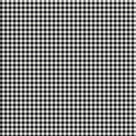 Orchard Valley - Black Gingham Check