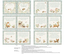 Woodland Heart Cream Multi 36" Book Panel