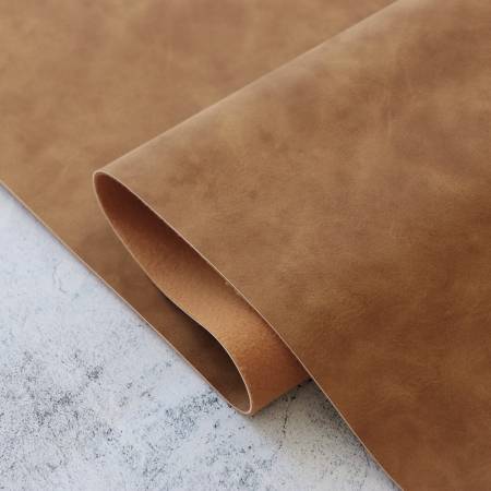 Bronze Rugged Faux Leather - 1/2 Yard