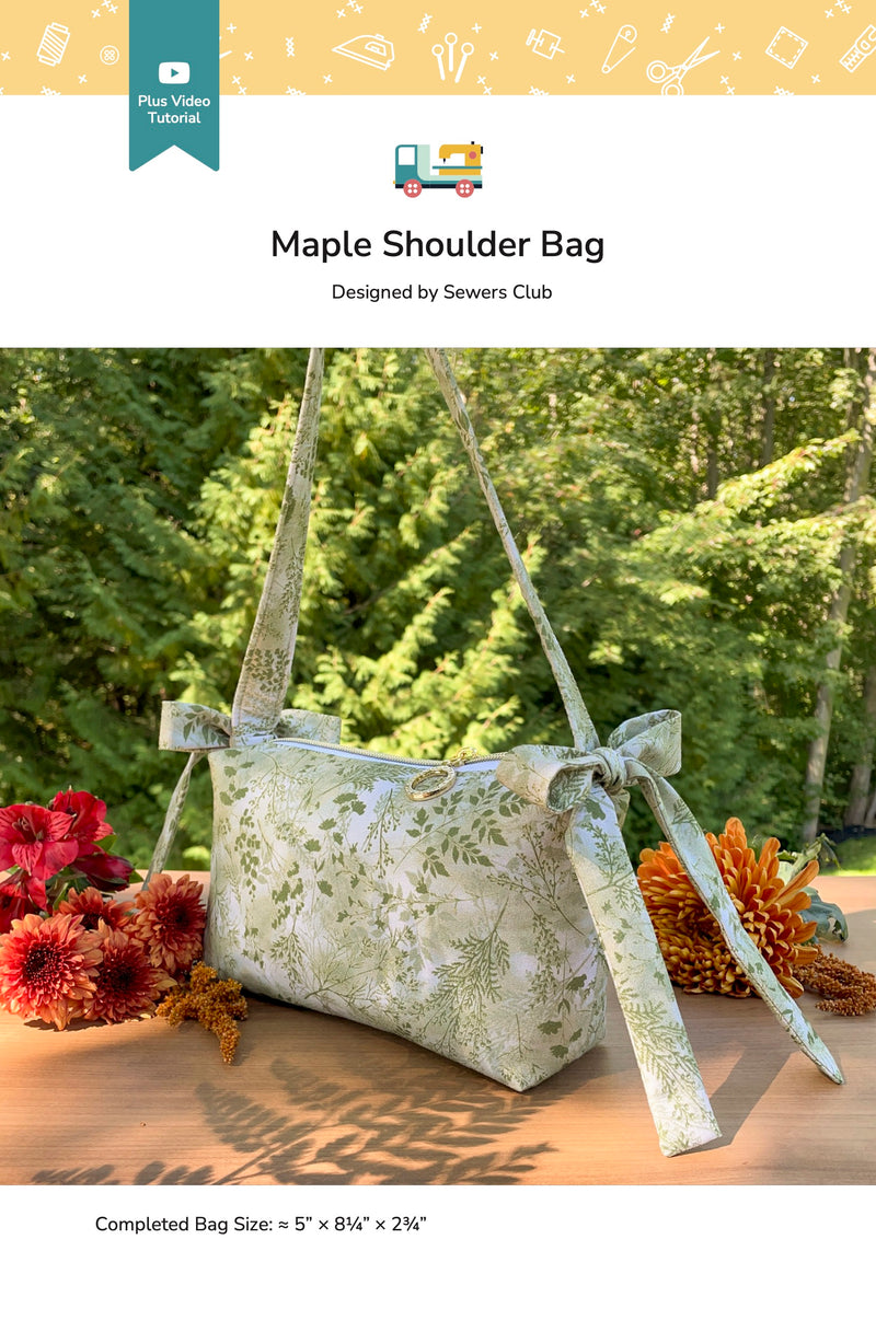 Maple Shoulder Bag Pattern