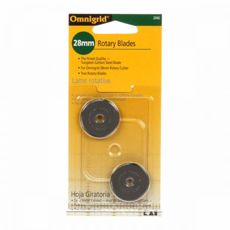 Omnigrid 28mm Rotary Blades 2ct