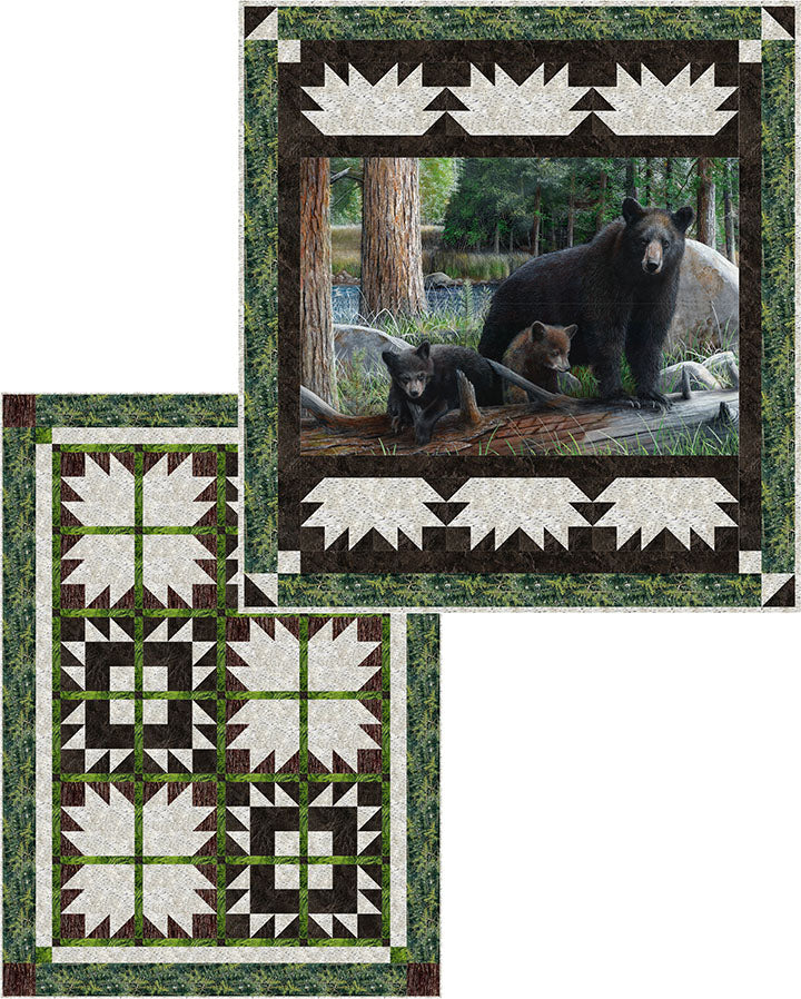 Walking In The Woods Quilt Pattern