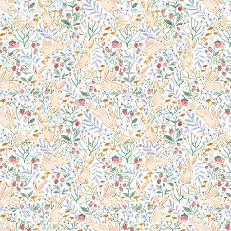 Field Of Bunnies - White Bunnies