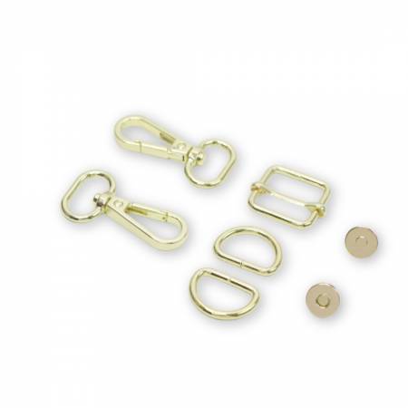 Level 4 Basic Hardware Kit - 3/4 Inch Gold