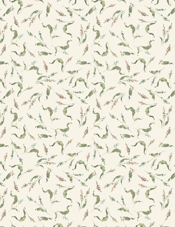 Season's Study - Cream Small Floral