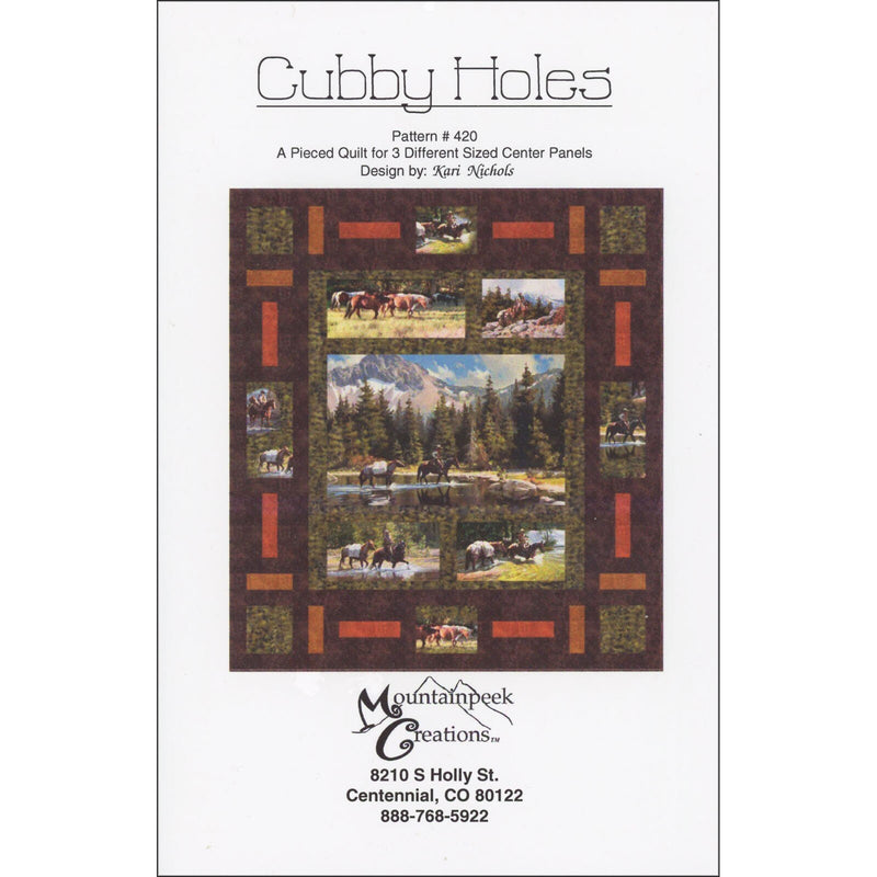 Cubby Holes Quilt Pattern