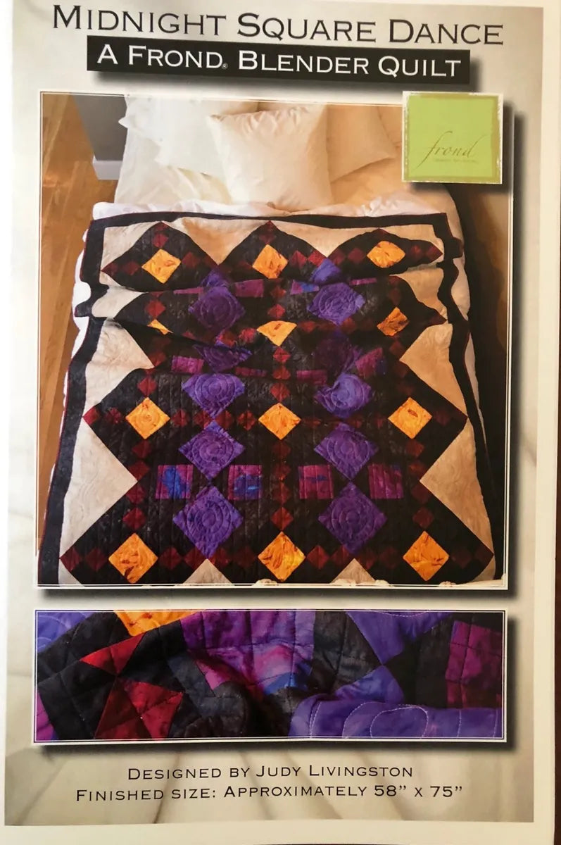 Midnight Square Dance Quilt Pattern