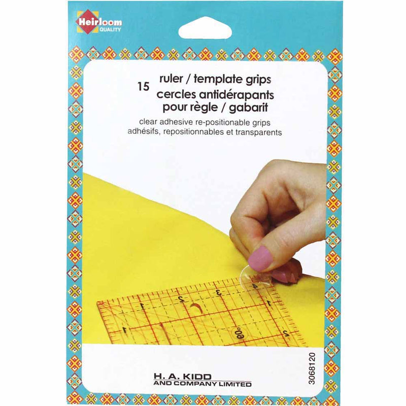 HEIRLOOM Ruler / Template Grips - 15 pcs.