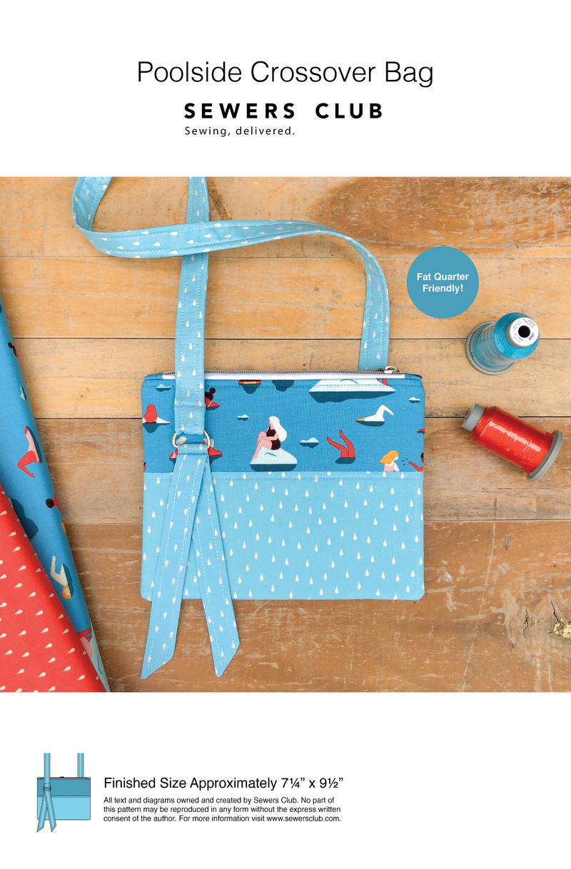 Pool Side Crossover Bag Pattern