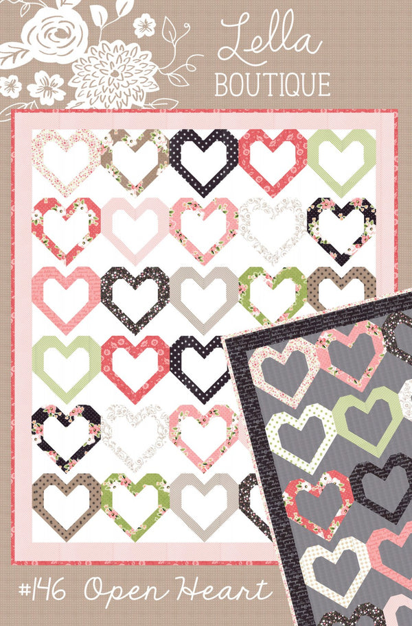 Open Heart Quilt Pattern