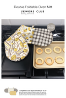 Double Foldable Oven Mitt Pattern