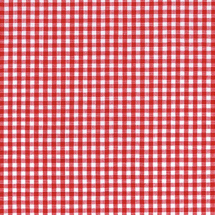 Carolina Gingham 1/8" - Crimson