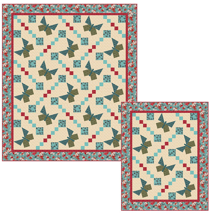 Waltzing Butterflies Quilt Pattern