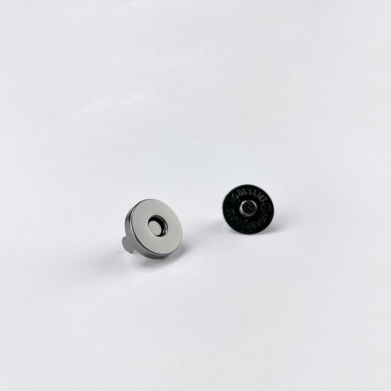 Magnetic Snap - 18mm Gunmetal